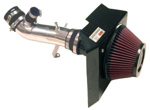 Mitsubishi Lancer Evolution Performance Air Intake - K&N Engineering - Typhoon Short Ram - Polished - `03-`04